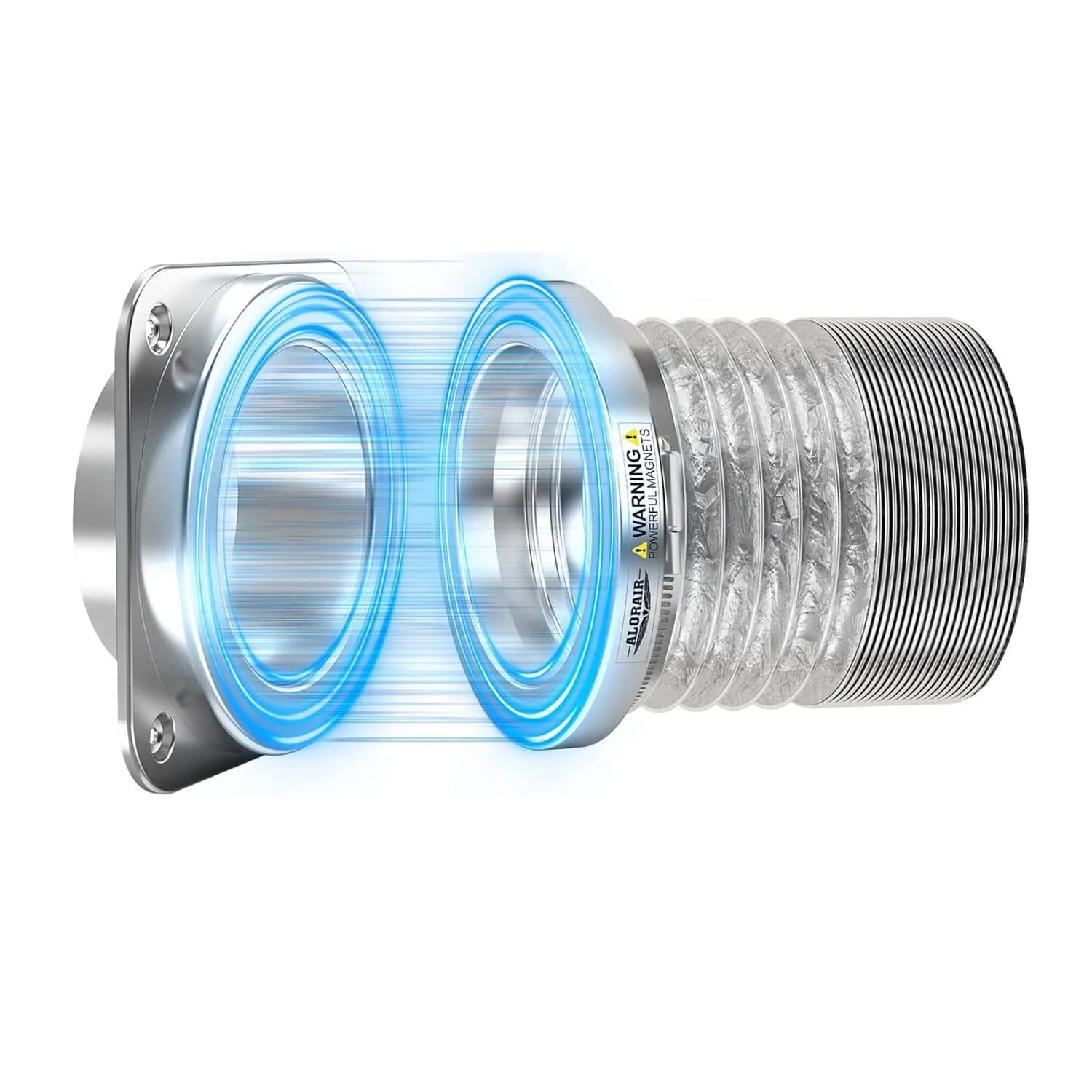 AlorAir Magnetic Dryer Vent Connector Kit | Airtight, Easy-Clean 4” Quick Connect with Hose & Clamps — photo 1 of 1