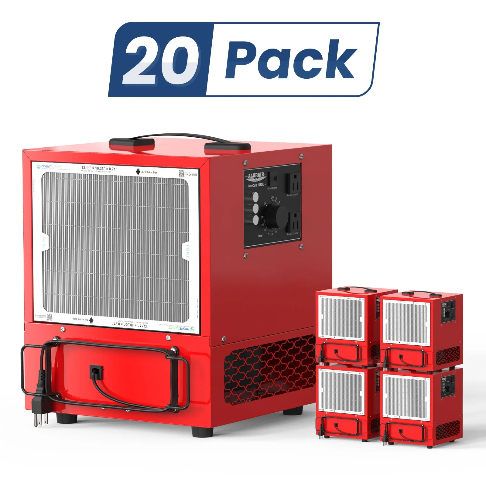 AlorAir Wholesale Packs Purecare 1050 Air Filtration System (pack of 8/20/30) - 20Pack — photo 1 of 1