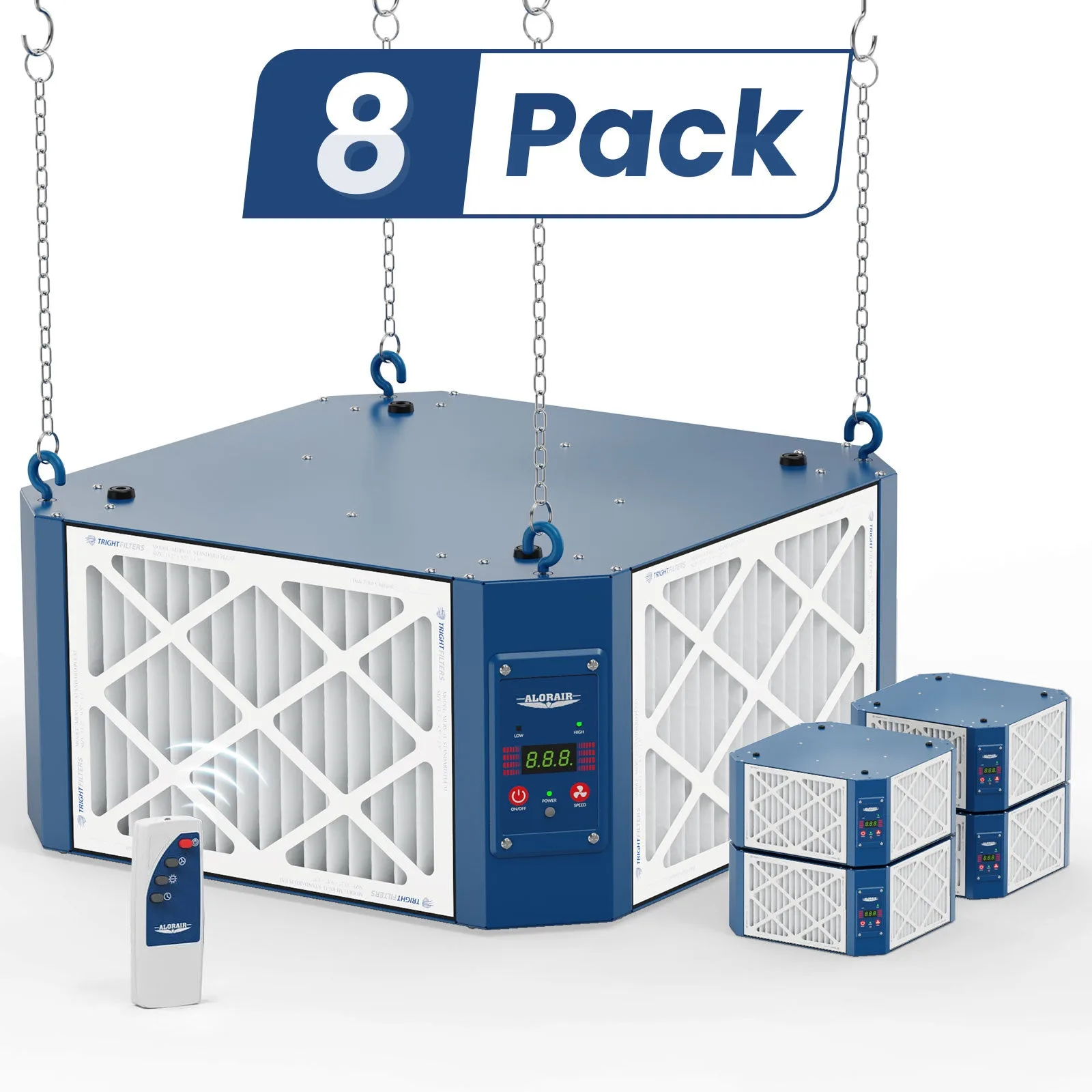 AlorAir Wholesale Packs Purecare 1350 Air Filtration System (pack of 8/20/30) - 8Pack — photo 1 of 1