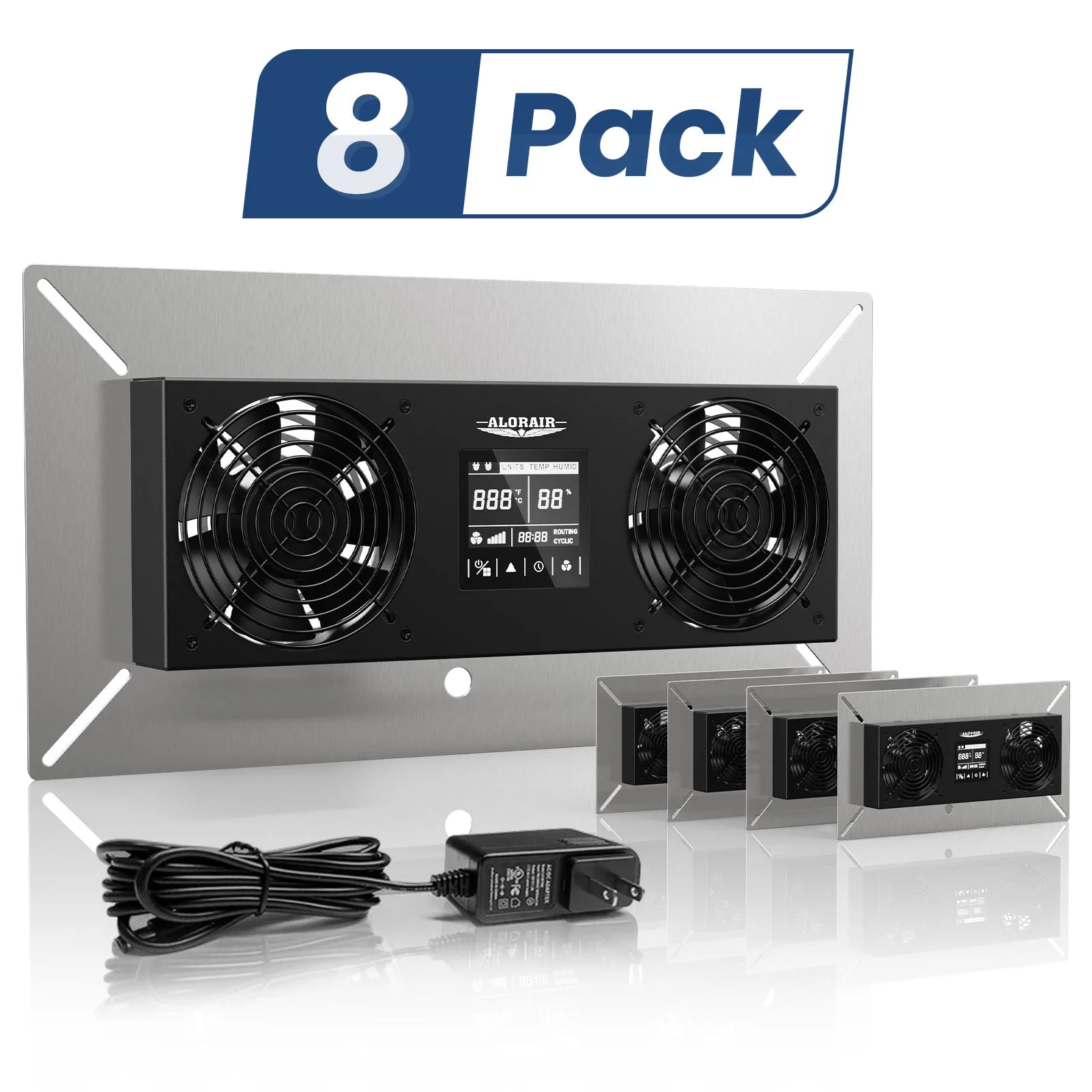 AlorAir Wholesale Packs VentirPro-S2 Crawl Space Ventilation Fan (pack of 8/20/30) - 8Pack — photo 1 of 1