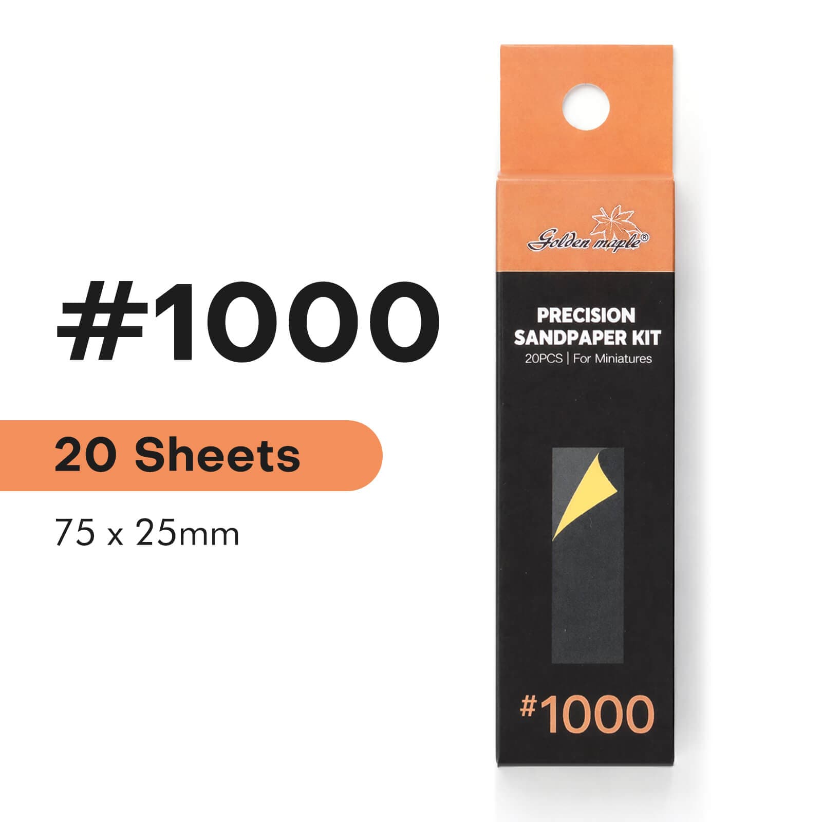 100pcs Self-Adhesive Sandpaper Set - 400/600/800/1000/1200 Grit for Model Kits, Gundam & Miniature Finishing - #1000 — photo 1 of 1
