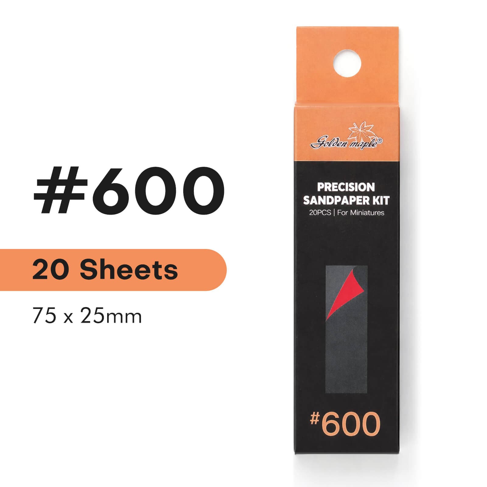 100pcs Self-Adhesive Sandpaper Set - 400/600/800/1000/1200 Grit for Model Kits, Gundam & Miniature Finishing - #600 — photo 1 of 1
