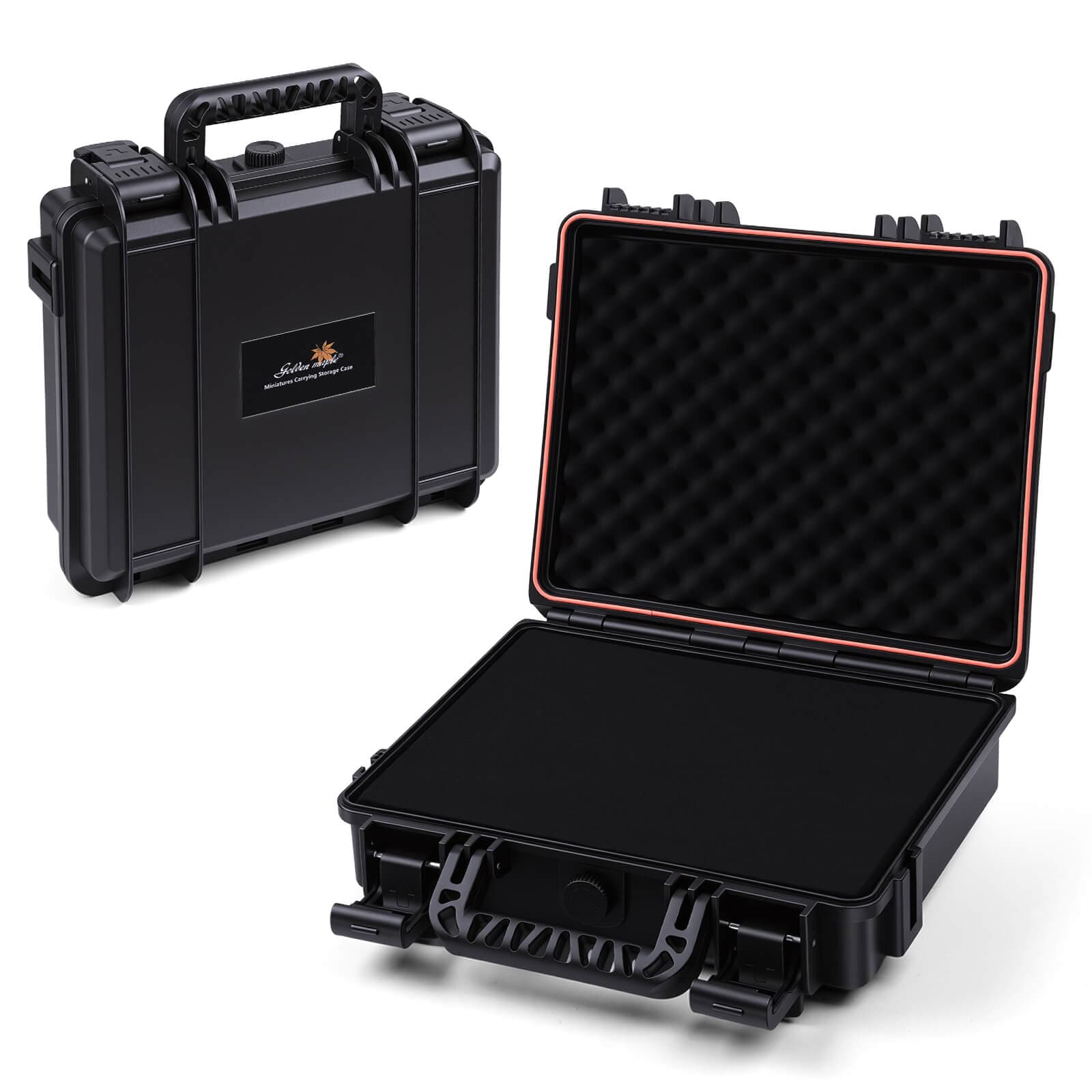 Travel-Ready Miniatures Carrying Storage Case with Handle